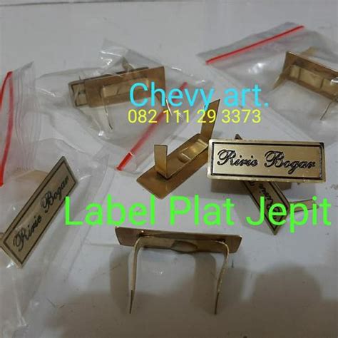 Jual label plat model jepit - Jakarta Selatan - Chevy box art | Tokopedia
