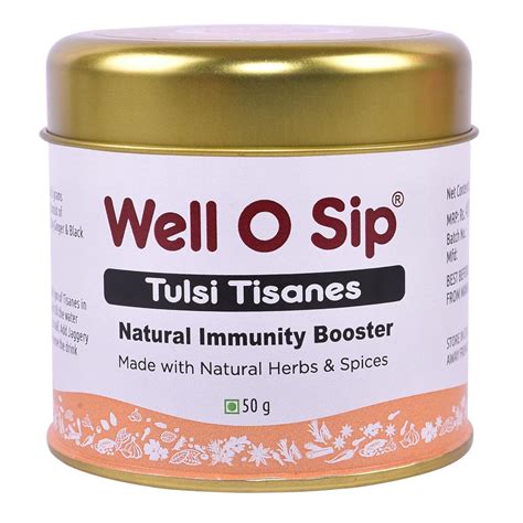 Buy Well O Sip Tulsi Tisanes For 3-12y Child | Immunity Booster | Helps ...