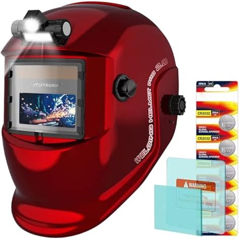 TRQWH Welding Helmet with Light True Color Auto Darkening India | Ubuy