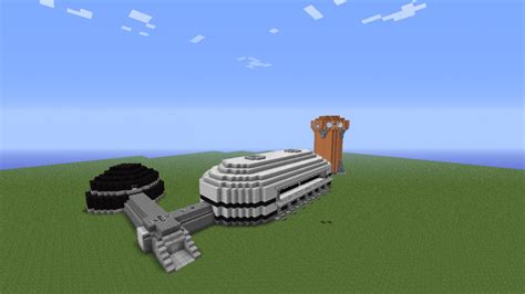 Large Minecraft Futuristic Base Tutorial 的图像结果
