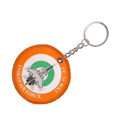Buy Sukhoi 30 Fabric Keychain Tri Color Online In India – MILITARY ...