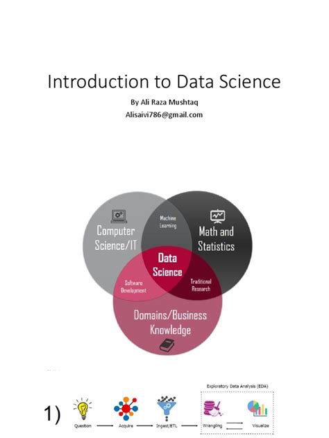 Image result for Introduction to Data Science Page