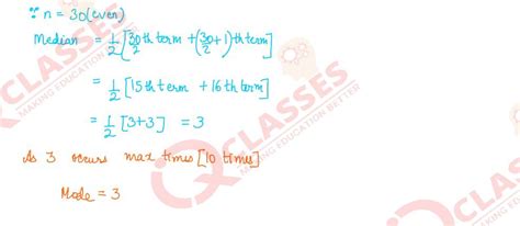 Class 10 Math Statistics Question Q1 的图像结果