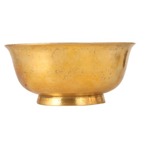 Golden Shiny Brass Bowl for Decoration