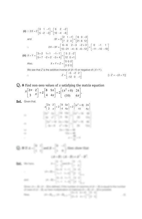 Image result for Math Questions Matrix