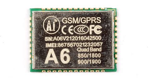 GSM A6 Module 的图像结果