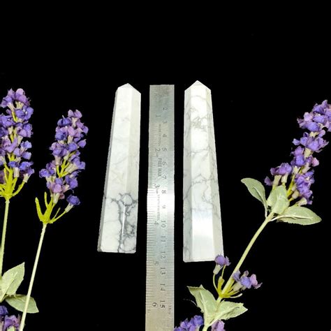 Shop Genuine Howlite Tower (Peace and Calm) Online - Talk To Crystals