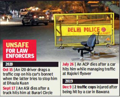 Delhi Traffic Police directs its staff to stay out of harm’s way ...