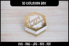 Image result for Explosion Box Template SVG