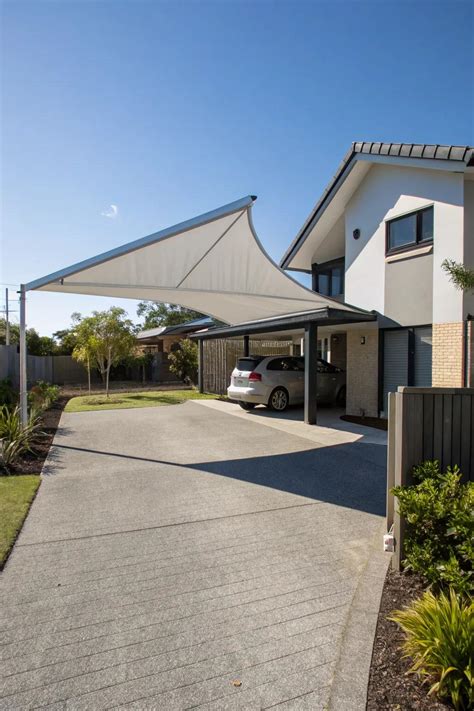 18+ Creative Shade Sail Carport Ideas