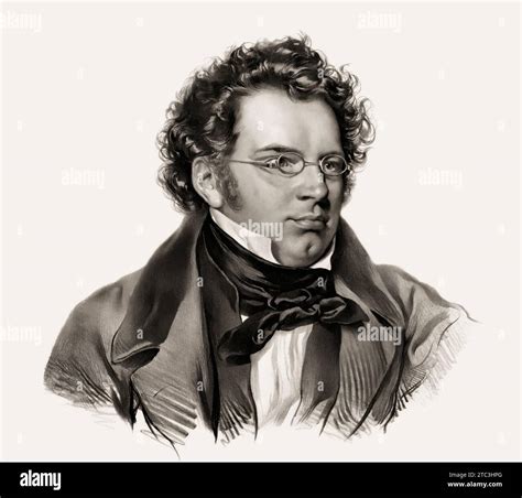 Franz Peter Schubert, 1797 – 1828, Austrian composer Stock Photo - Alamy