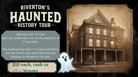 Mays Haunted History Walk, 424 E Main St, Riverton, WY 82501-4439 ...