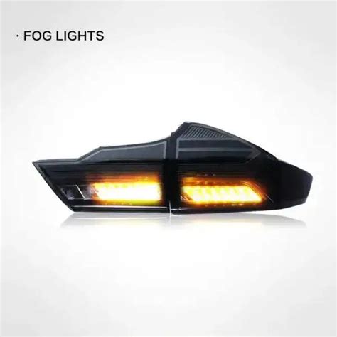 For Honda City 2014-2021 Car Animation LED Trailer Lights Tail Lamp ...