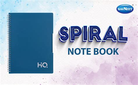 YOUVA Navneet HQ | Wiro Bound |Single Subject Book |14.8x21 cm |Single ...