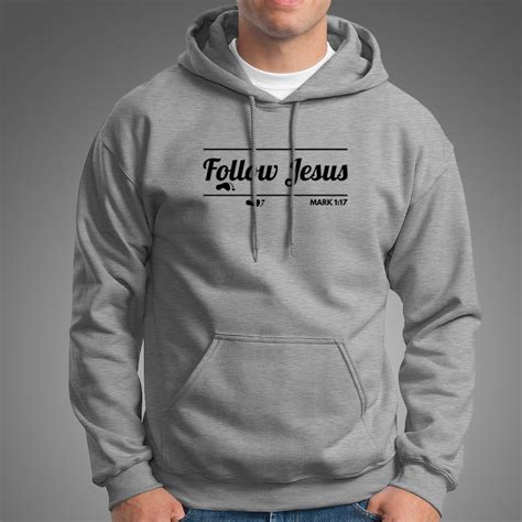 Follow Jesus Hoodies For Men – TEEZ.in