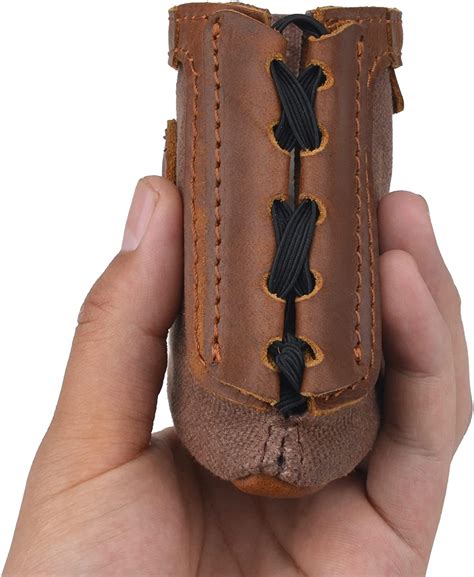 Buy WAYNE'S DOG Genuine Leather Slip On Recoil Pad Buttstock Extension ...