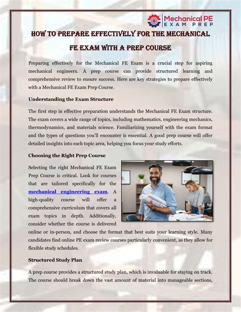 PPT - How to Prepare Effectively for the Mechanical FE Exam with a Prep ...