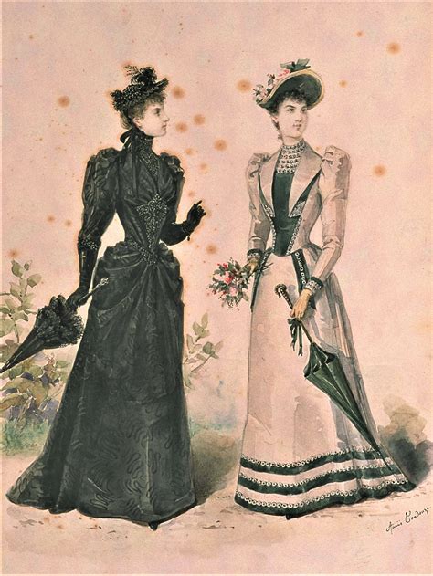 La Mode Illustree - 1892 | Historical fashion, Fashion, 1890s fashion