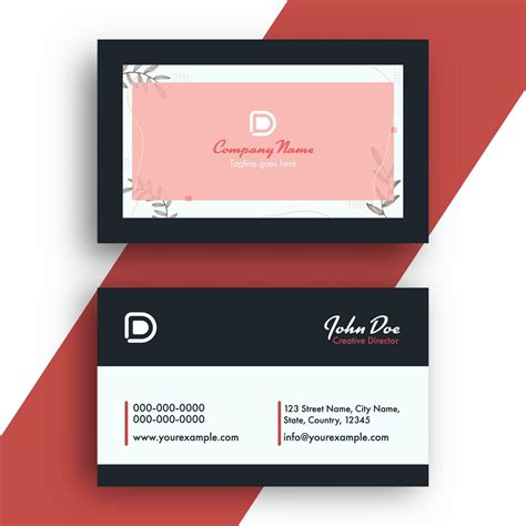 Business Card Design Front and Back 的图像结果