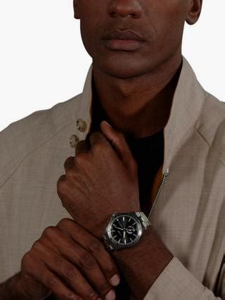 BOSS Men's Troper Automatic Bracelet Strap Watch, 1514202 Silver/Black