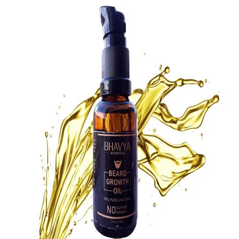 Bhavya Ayurveda Beard Growth Oil for faster beard growth | beard growth ...