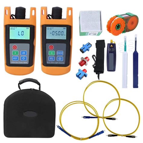 Buy Fiber Optic Communication Equipment Test - FTTH Tool Kit Loss Test ...