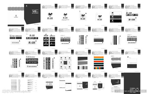 企业VIS手册设计图__VI设计_广告设计_设计图库_昵图网nipic.com