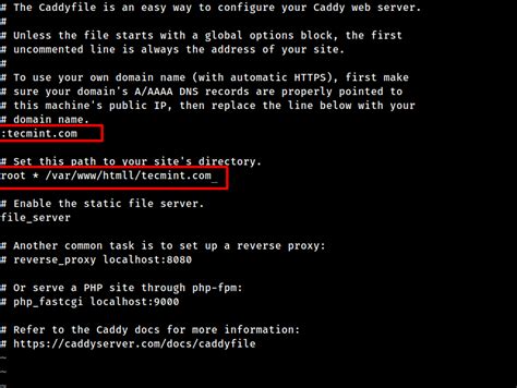 Image result for Caddy Server Set Up Linux