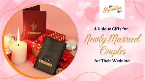 4 Unique Gifts for Newly Married Couples for Their Wedding – The ...