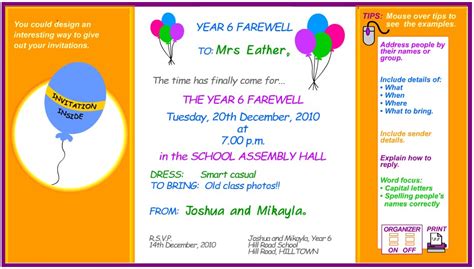 Image result for Invitation Card Example