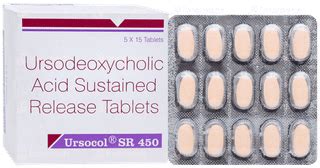 Ursocol Sr 450 Tablet 15: Uses, Side Effects, Price & Substitutes