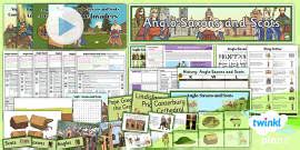 Anglo-Saxons Mind Map | KS2 History (teacher made) - Twinkl