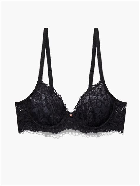 Floral Lace Unlined Bra in Black | SAVAGE X FENTY