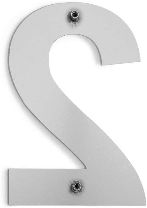 Buy Barton House Number (2) 6 Inch Stainless SUS304 Steel Outdoor ...