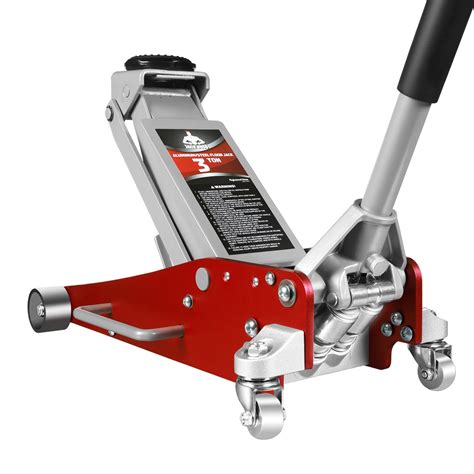 Jack Boss 3 Ton Low Profile, Aluminum and Steel Racing Floor Jack with ...