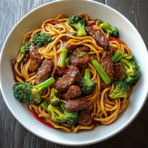 Beef and Broccoli Noodles