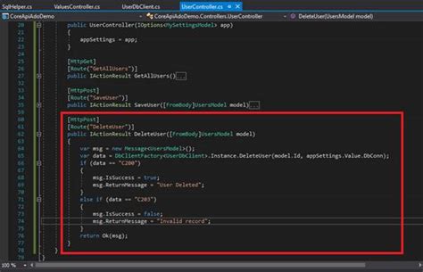 Crud Operations Using Asp.net Core Web API 的图像结果