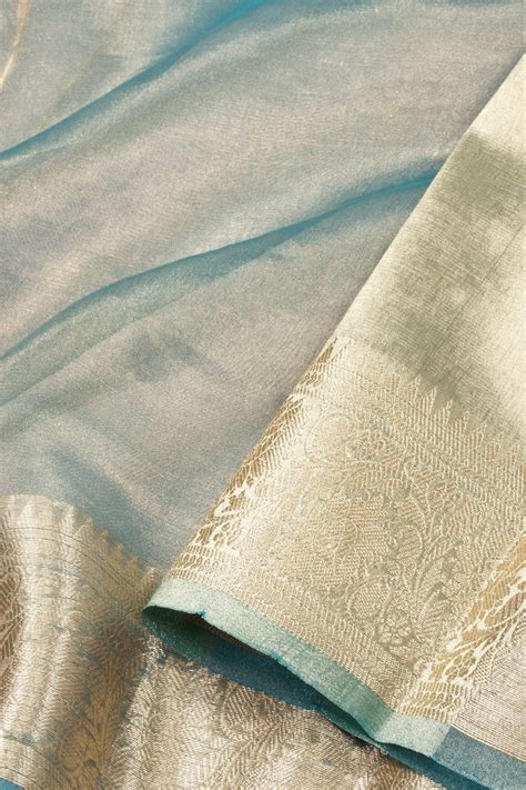 Banarasi Tissue Silk Sarees | Golden Tissue Banarasi saree – Avishya.com