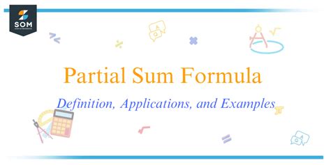 Image result for Partial Sum Formula