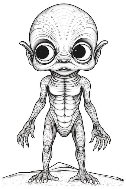 Alien Drawing 的图像结果
