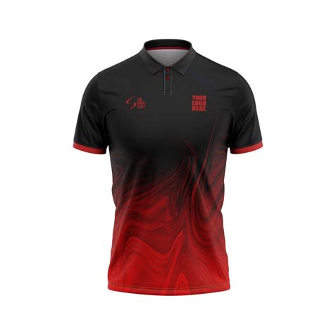 Red Palette Customized Cricket Team Jersey Design | Customized Cricket ...