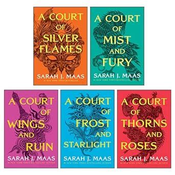 A Court of Thorns and Roses Series 5 Books Collection Set By Sarah J ...