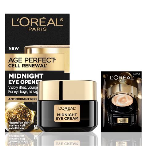 Amazon.com: L'Oreal Paris Age Perfect Cell Renewal Midnight Eye Cream ...