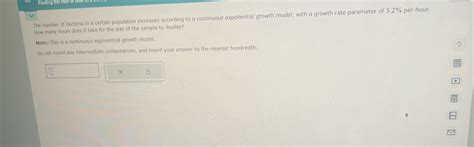 Continuous Exponential Growth Model 的图像结果