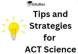 Tips and Strategies for ACT Science - Science for ACT PDF Download