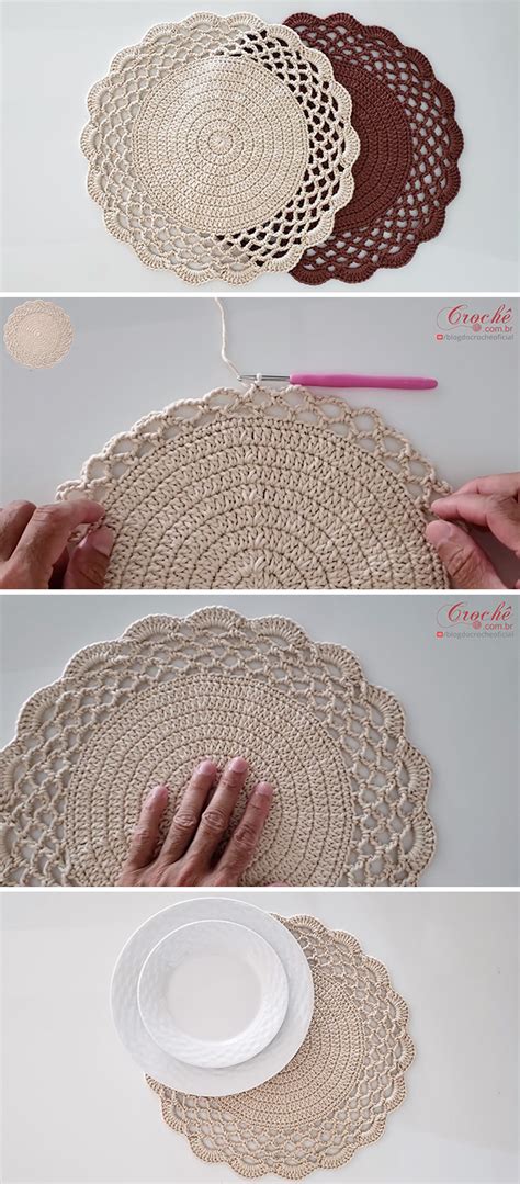 DIY Tutorial Crochet Coaster 的图像结果