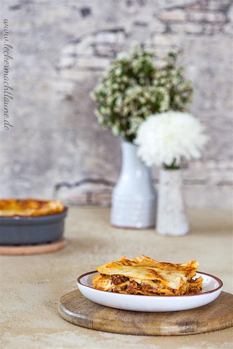 Lasagne al forno {frisch aus dem ofen}   lecker macht laune