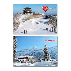 Buy A One Manali Tourism PVC Souvenir Fridge Magnet Home Decoration ...