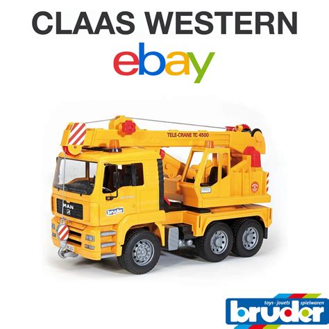 Bruder MAN Crane truck without Light and Sound India | Ubuy