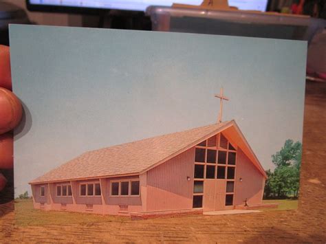 U2 Old OHIO Chrome Postcard Camp Luther Conneaut Chapel Church ...